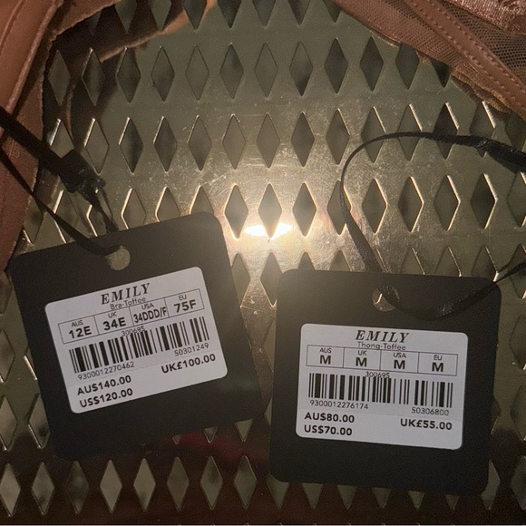 HB Emily Push-Up Bra in Toffee - Picture 4 of 4